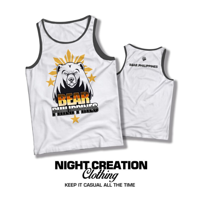 BEAR PHILIPPINES TANKTOPS WHITE - Image 2