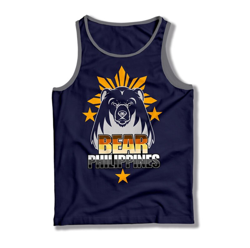 BEAR PHILIPPINES TANKTOPS NAVY BLUE