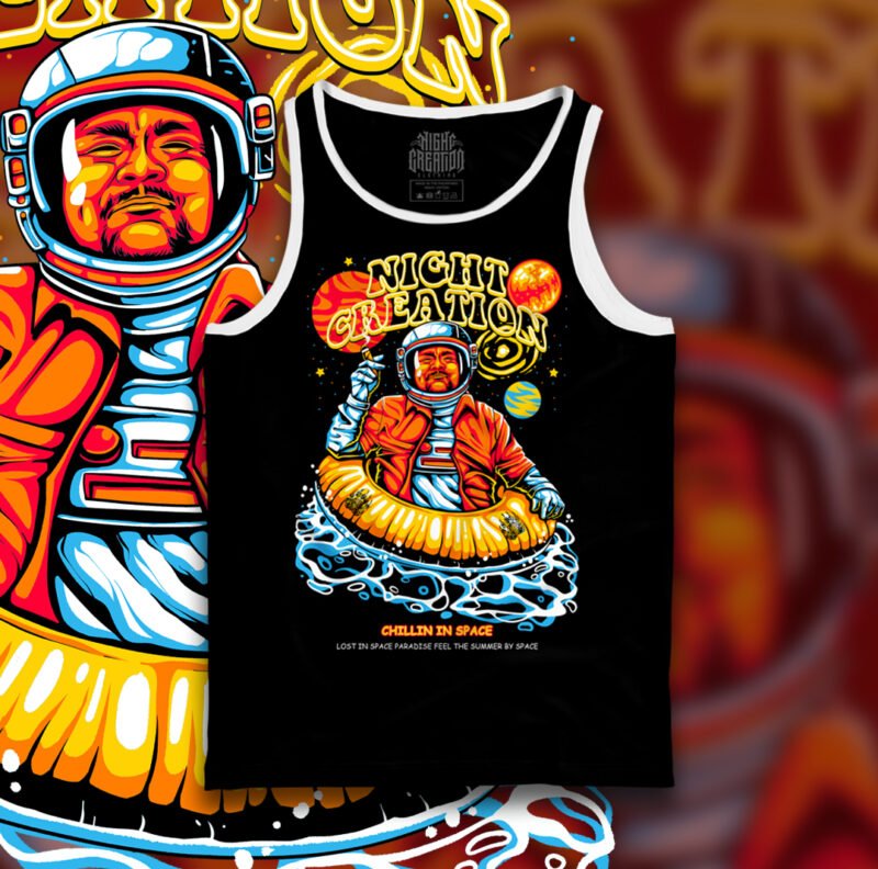 Chillin In Space Black - Image 4