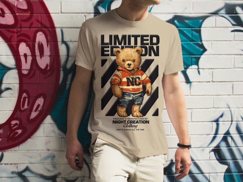 NC Limited Bear Edition Beige - Image 3