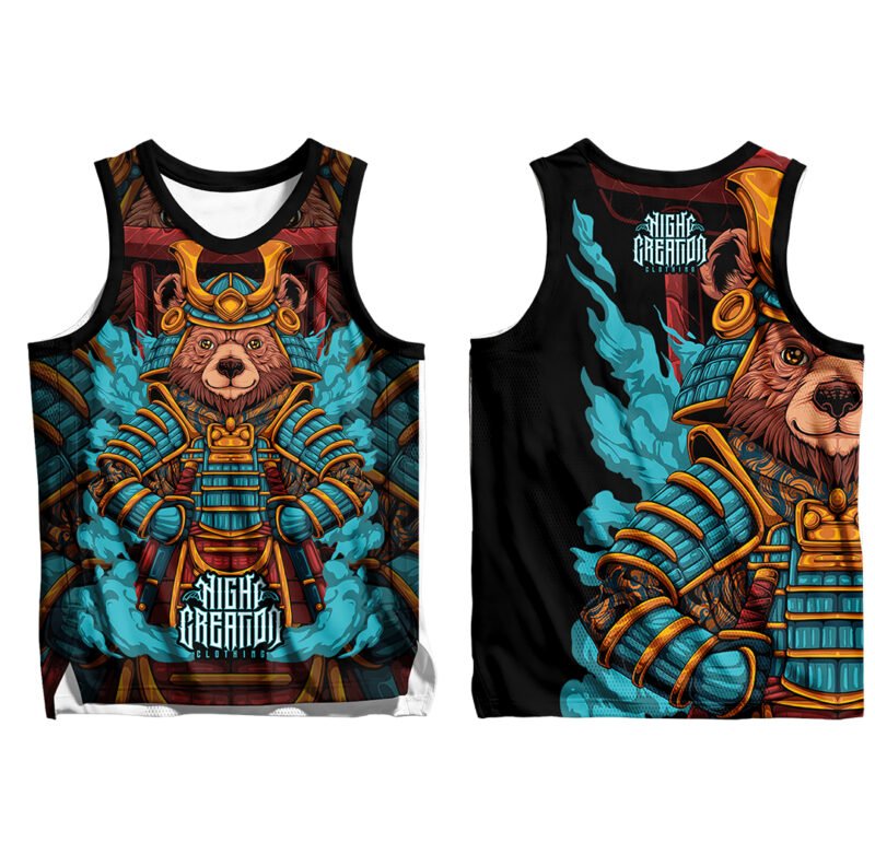 Samurai Bear Micro Mesh Jersey - Image 3